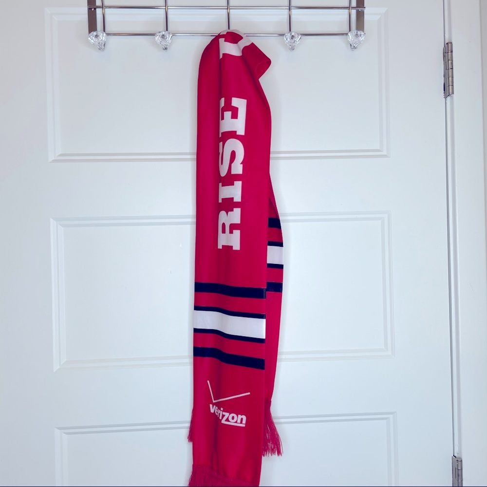 Rise Up Atlanta Falcons Scarf with tassels by VW - Picture 7 of 9
